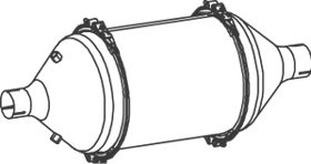 DINEX 43119 Retrofit Kit, soot filter